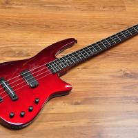 NS Design WAV4c Bass Guitar Metallic Crimson Red
