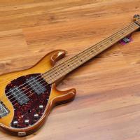 Ernie Ball Music Man Stingray Special 5 HH Roasted Neck Hot Honey