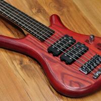 Warwick Rockbass Corvette $$ 5 Burgundy Red