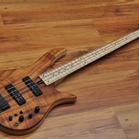 Fodera Monarch Standard Special 4 Koa Hollowbody Limited Edition Doctorbass 2020