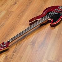 Fender Aerodyne Jazz Bass Candy Apple Red LH (usado)