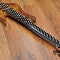 JCR ST5 Tuya Burl Fretless