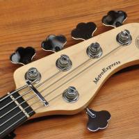 Sadowsky MetroExpress 21 Fret Hybrid PJ Fretless 5 Solid Black High Polish