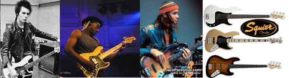 Squier jaco deals pastorius bass